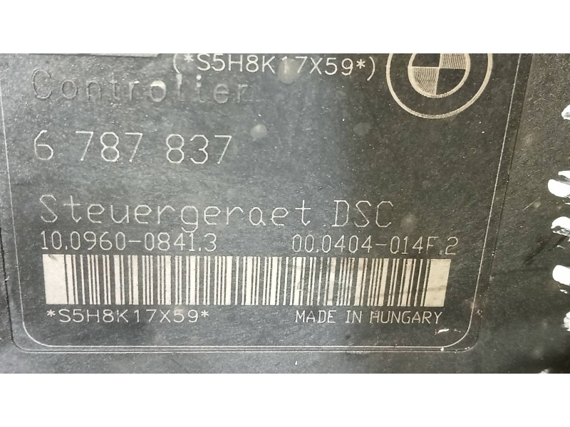 Recambio de abs para bmw serie 1 berlina (e81/e87) 118d referencia OEM IAM 10096008413 6787837 34516787836 10020603754