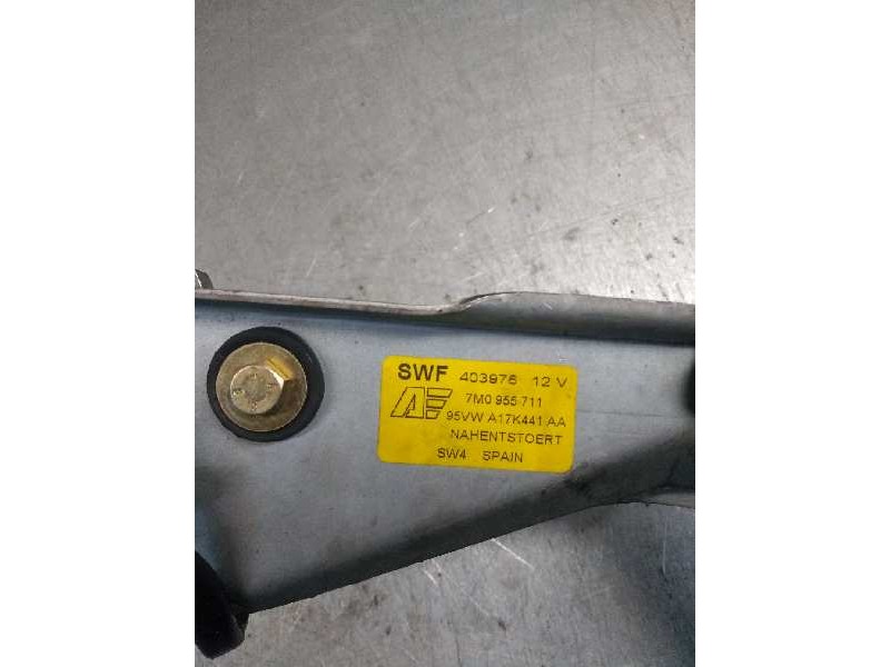 Recambio de motor limpia trasero para seat alhambra (7v8) 1.9 tdi referencia OEM IAM 403975 7M0955713 