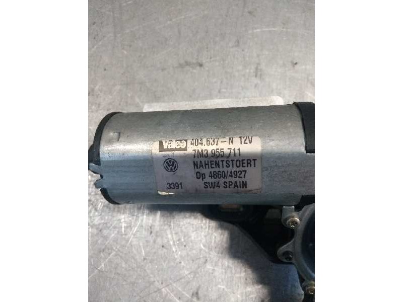 Recambio de motor limpia trasero para seat alhambra (7v9) 1.9 tdi referencia OEM IAM 404637 7M3955711 