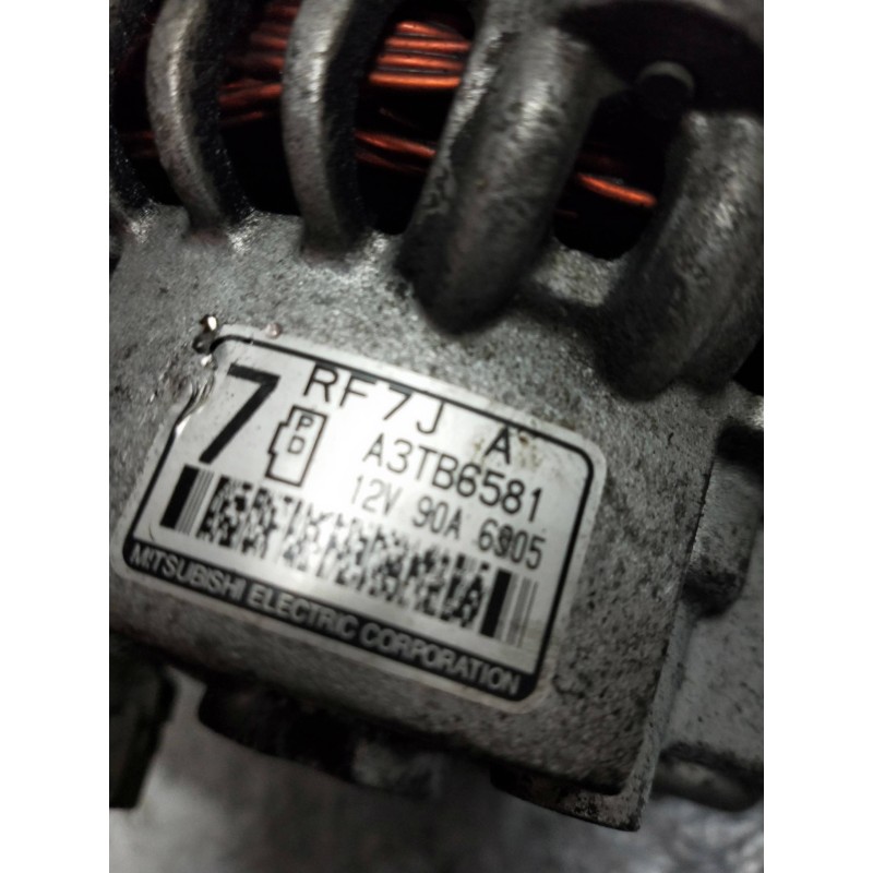 Recambio de alternador para mazda 6 berlina (gg) 2.0 diesel cat referencia OEM IAM A3TB6581 MITSUBISHI 20 CRDI