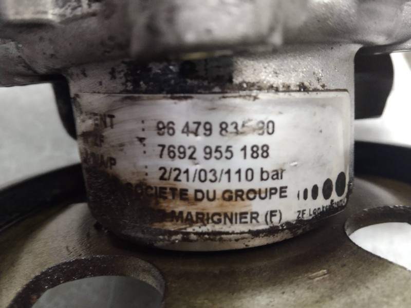 Recambio de bomba direccion para peugeot 807 2.2 hdi fap cat (4hw) referencia OEM IAM 7692955188  