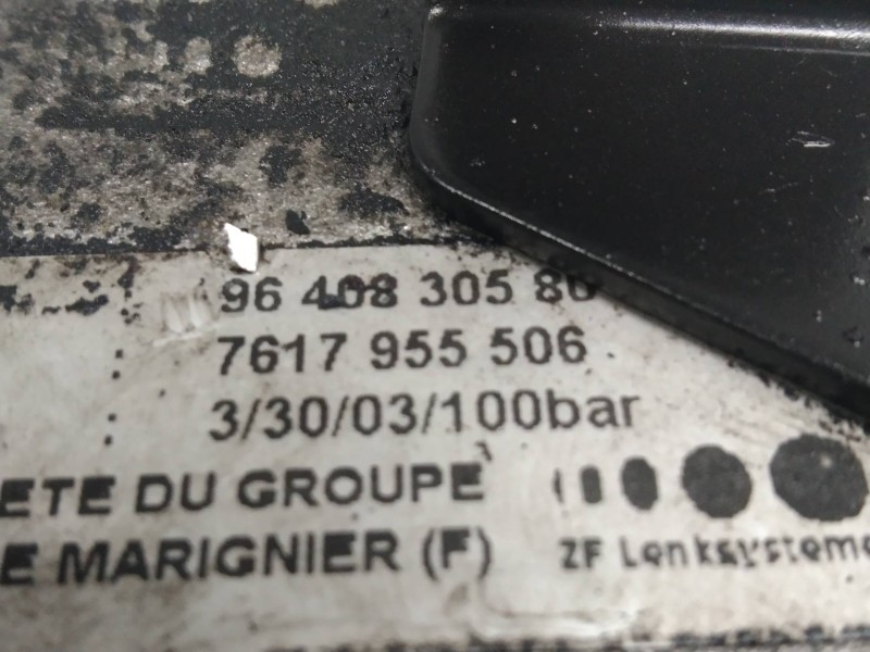 Recambio de bomba direccion para peugeot expert kombi 2.0 hdi referencia OEM IAM 9640830580 7617955506 