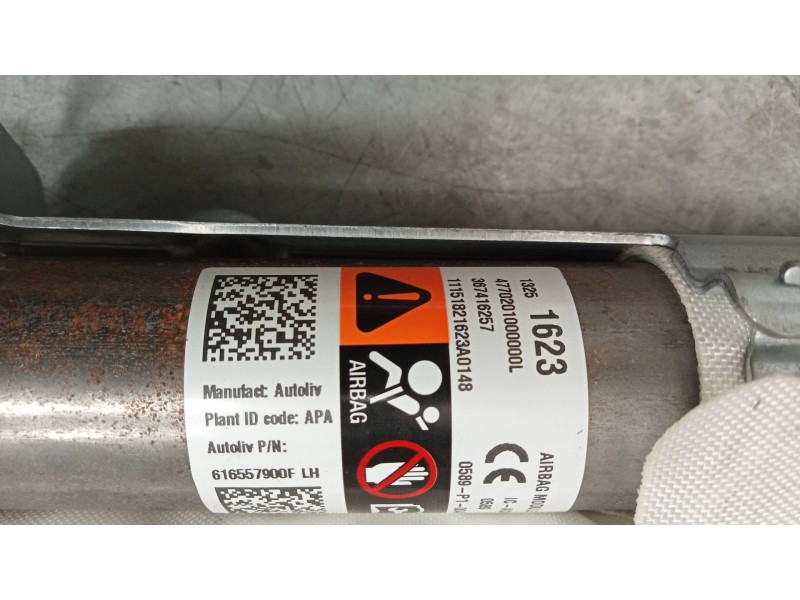 Recambio de airbag cortina delantero izquierdo para opel zafira tourer selective referencia OEM IAM 367416257 13251623 