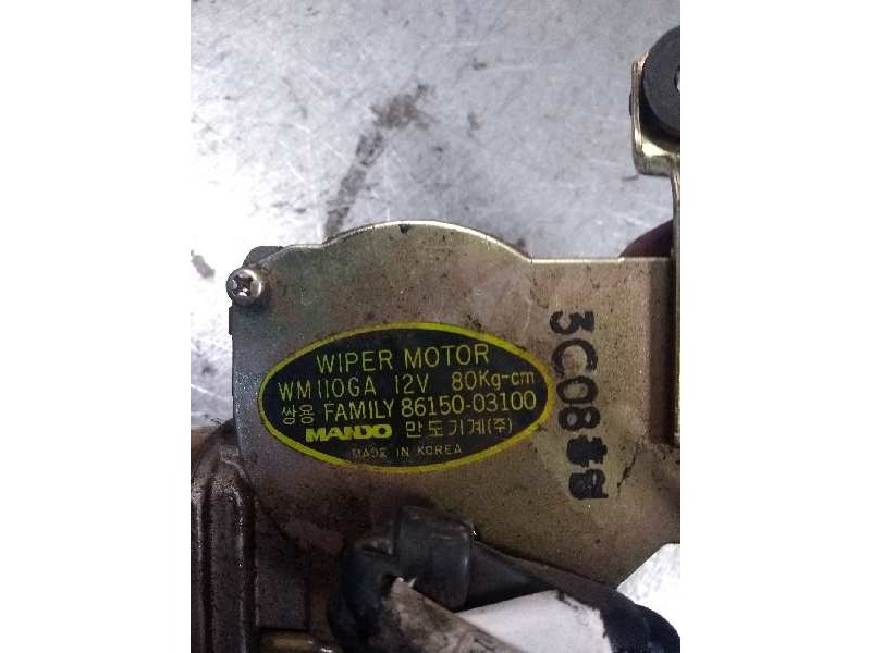 Recambio de motor limpia trasero para ssangyong family 2.5 referencia OEM IAM   