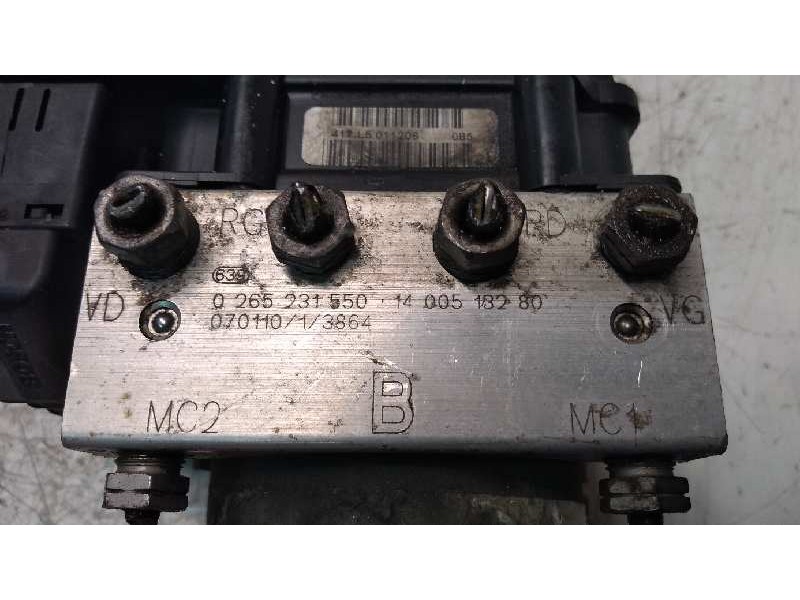 Recambio de abs para peugeot expert kasten 1.6 16v hdi referencia OEM IAM 0265231550 0265800427 1405513280