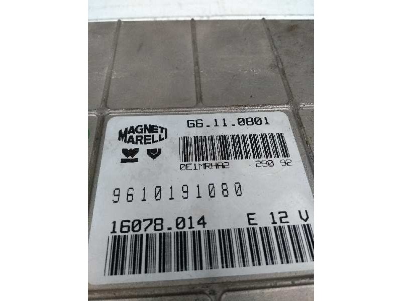 Recambio de centralita motor uce para peugeot 106 (s1) 1.1 referencia OEM IAM G6110B01 9610191080 16078014