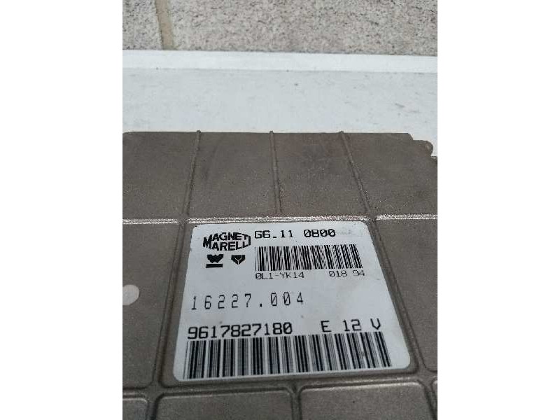 Recambio de centralita motor uce para peugeot 106 (s1) 1.1 referencia OEM IAM G6110B00 9617827180 16227004 Recambio de centralita motor uce para peugeot 106 (s1) 1.1 referencia OEM IAM G6110B00 9617827180 16227004