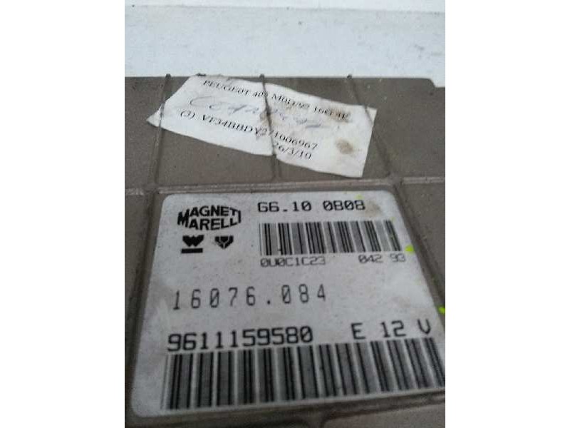 Recambio de centralita motor uce para peugeot 405 berlina 1.6 referencia OEM IAM G6100B08 9611159580 16076084