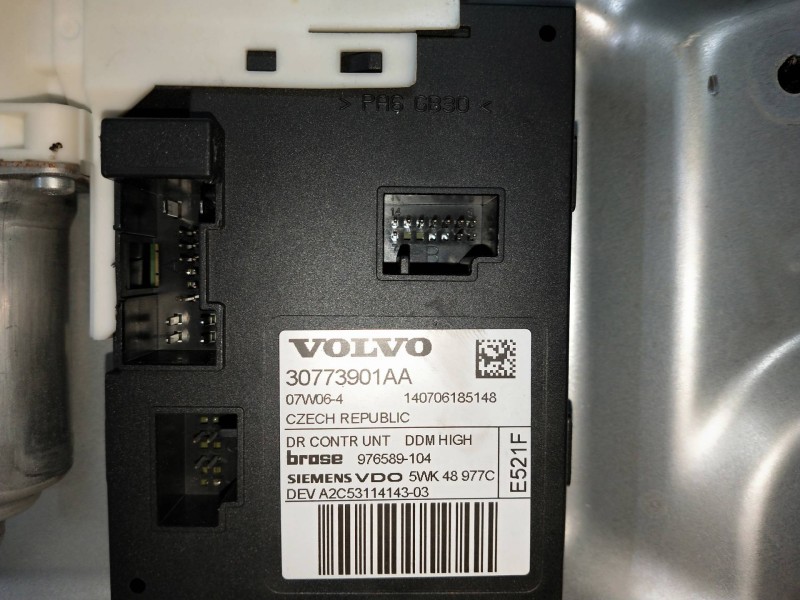 Recambio de elevalunas delantero izquierdo para volvo v50 familiar 2.0 d kinetic referencia OEM IAM 30773901AA 31253513 5P
