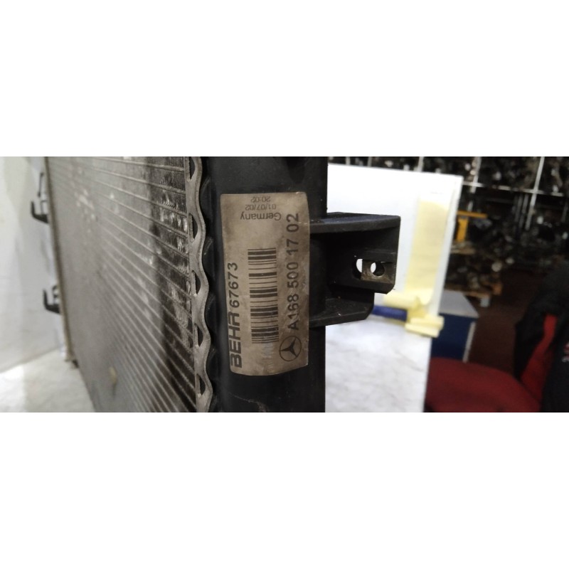 Recambio de radiador agua para mercedes vaneo (w414) furgoneta compacta 1.7 cdi vaneo (414.700) referencia OEM IAM   