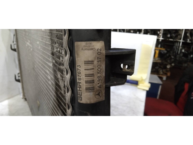 Recambio de radiador agua para mercedes vaneo (w414) furgoneta compacta 1.7 cdi vaneo (414.700) referencia OEM IAM   