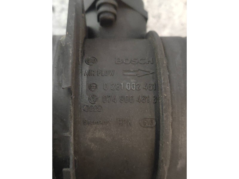 Recambio de caudalimetro para volkswagen touareg (7la) tdi v10 referencia OEM IAM 0281002461 074906461B 