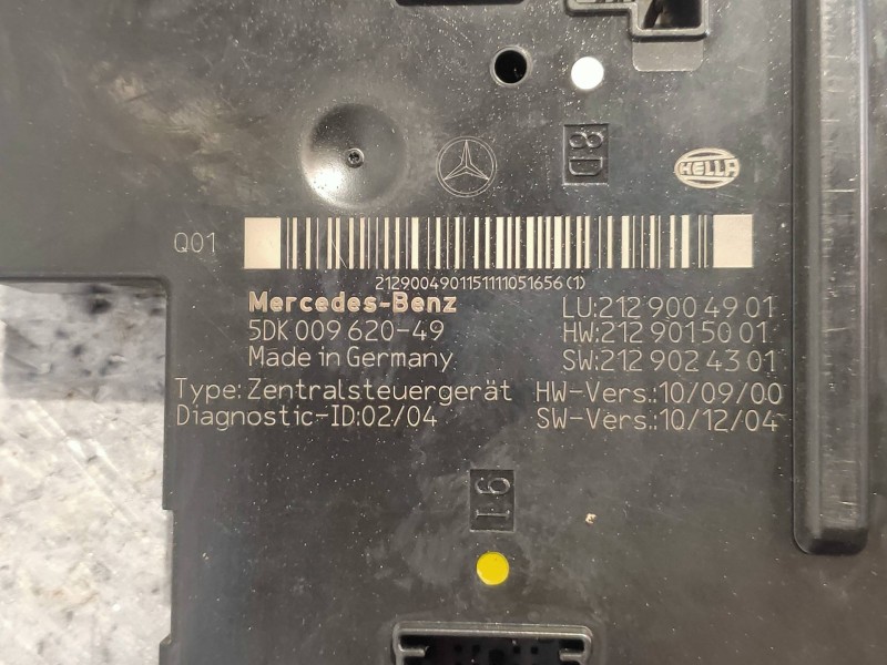 Recambio de modulo electronico para mercedes clase cls (w218) cls 350 cdi be (218.323) referencia OEM IAM 5DK00962049 2129004901