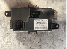 Recambio de resistencia calefaccion para mercedes clase cls (w218) cls 350 cdi be (218.323) referencia OEM IAM A2128702110 V7191