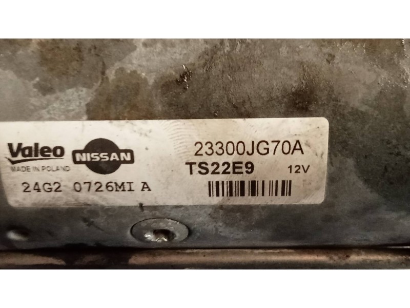 Recambio de motor arranque para nissan qashqai+2 (jj10) tekna 4x4 referencia OEM IAM 23300JG70A TS22E9 