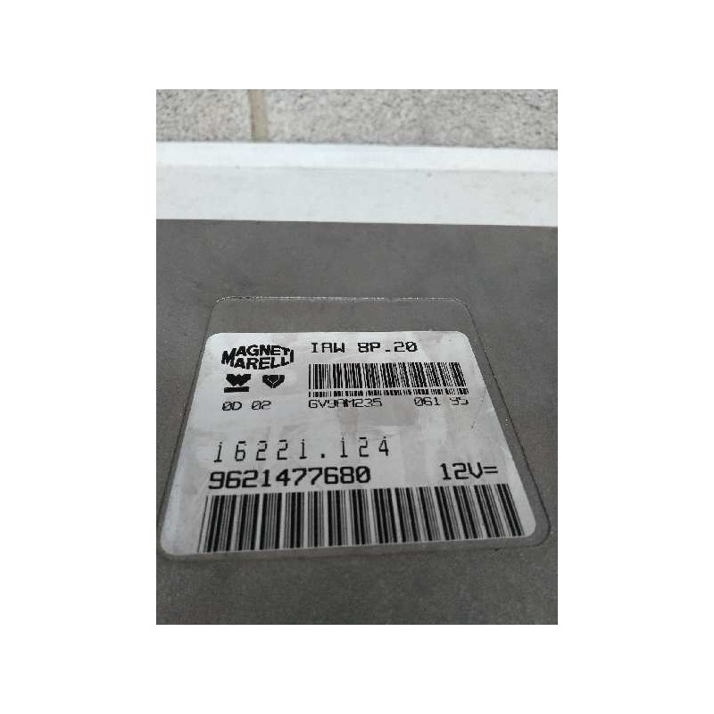 Recambio de centralita motor uce para peugeot 306 berlina 3/5 puertas (s1) 2.0 cat referencia OEM IAM IAW8P20 9621477680 1622112