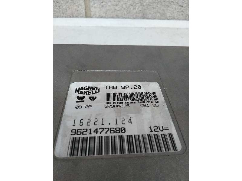 Recambio de centralita motor uce para peugeot 306 berlina 3/5 puertas (s1) 2.0 cat referencia OEM IAM IAW8P20 9621477680 1622112
