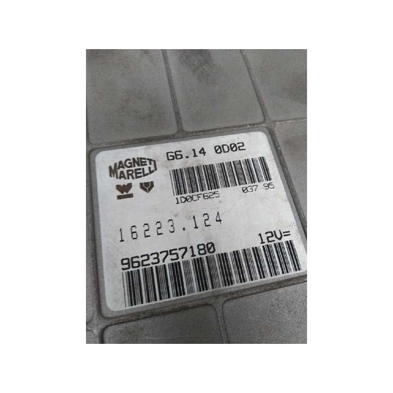 Recambio de centralita motor uce para peugeot 306 berlina 3/5 puertas (s1) 1.4 referencia OEM IAM G6140D02 9623757180 16223124