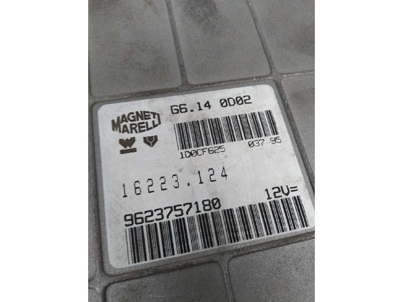 Recambio de centralita motor uce para peugeot 306 berlina 3/5 puertas (s1) 1.4 referencia OEM IAM G6140D02 9623757180 16223124