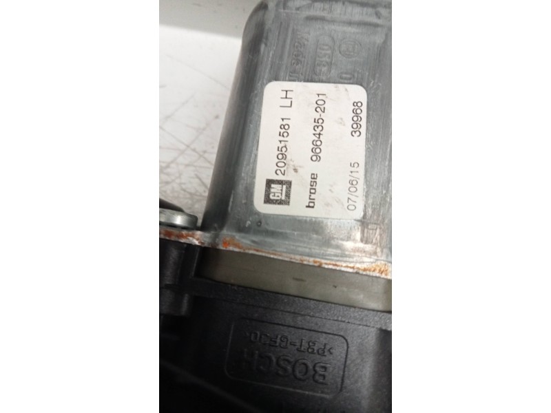 Recambio de elevalunas delantero izquierdo para opel zafira tourer selective referencia OEM IAM 966435201  