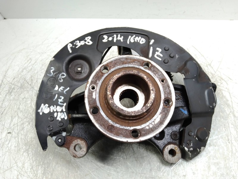 Recambio de mangueta delantera izquierda para peugeot 308 sw access referencia OEM IAM    Recambio de mangueta delantera izquierda para peugeot 308 sw access referencia OEM IAM