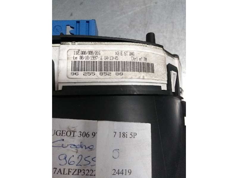 Recambio de cuadro instrumentos para peugeot 306 berlina 3/5 puertas (s1) xt referencia OEM IAM 9625585280 110008808016 