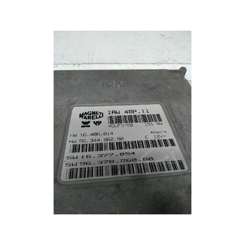 Recambio de centralita motor uce para peugeot 406 berlina (s1/s2) referencia OEM IAM IAW48P11 9634496280 16406014 9637826080 163