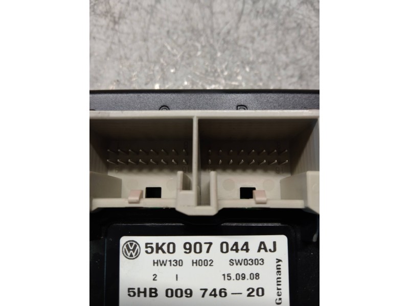 Recambio de mando calefaccion / aire acondicionado para volkswagen golf vi (5k1) advance referencia OEM IAM 5K0907044AJ 5HB00974