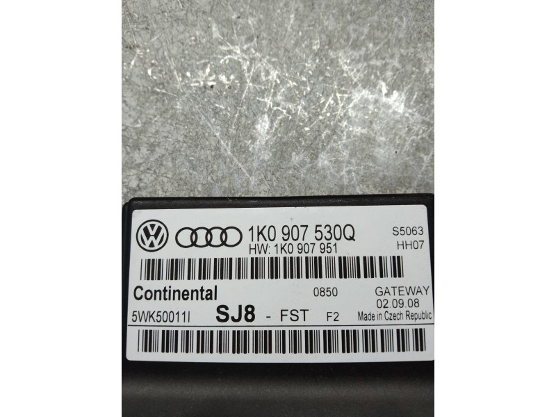 Recambio de modulo electronico para volkswagen golf vi (5k1) advance referencia OEM IAM 1K0907530Q 5WK50011 1K0907951 SJ8