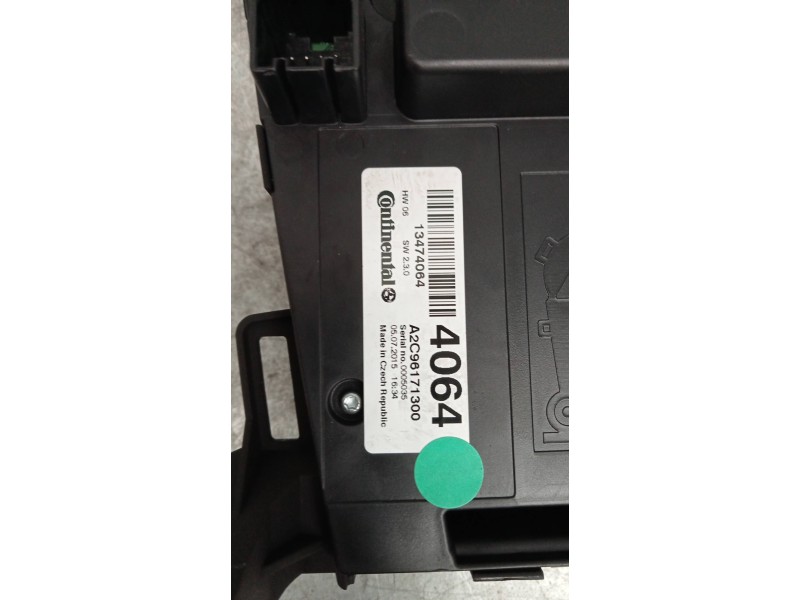 Recambio de mando calefaccion / aire acondicionado para opel zafira tourer selective referencia OEM IAM 13474064 A2C96171300 