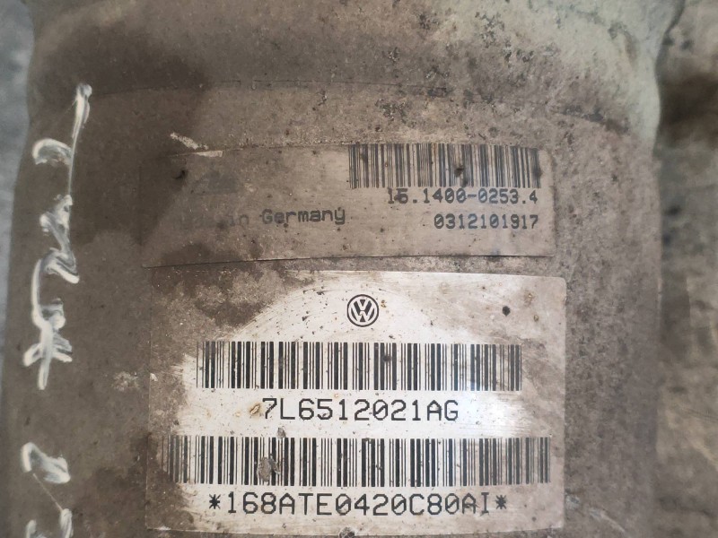 Recambio de amortiguador trasero izquierdo para volkswagen touareg (7la) tdi v10 referencia OEM IAM 7L6512021AG 15140002534 