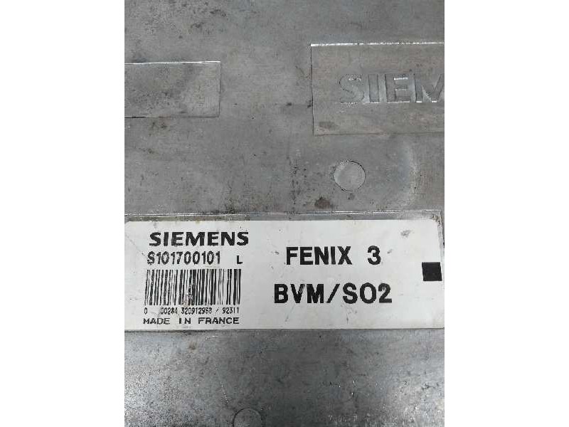 Recambio de centralita motor uce para peugeot 605 referencia OEM IAM S101700101L FENIX3 BVMS02