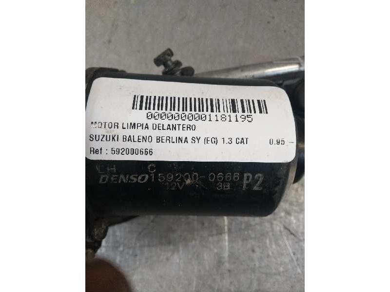 Recambio de motor limpia delantero para suzuki baleno berlina sy (eg) 1.3 cat referencia OEM IAM 592000666  