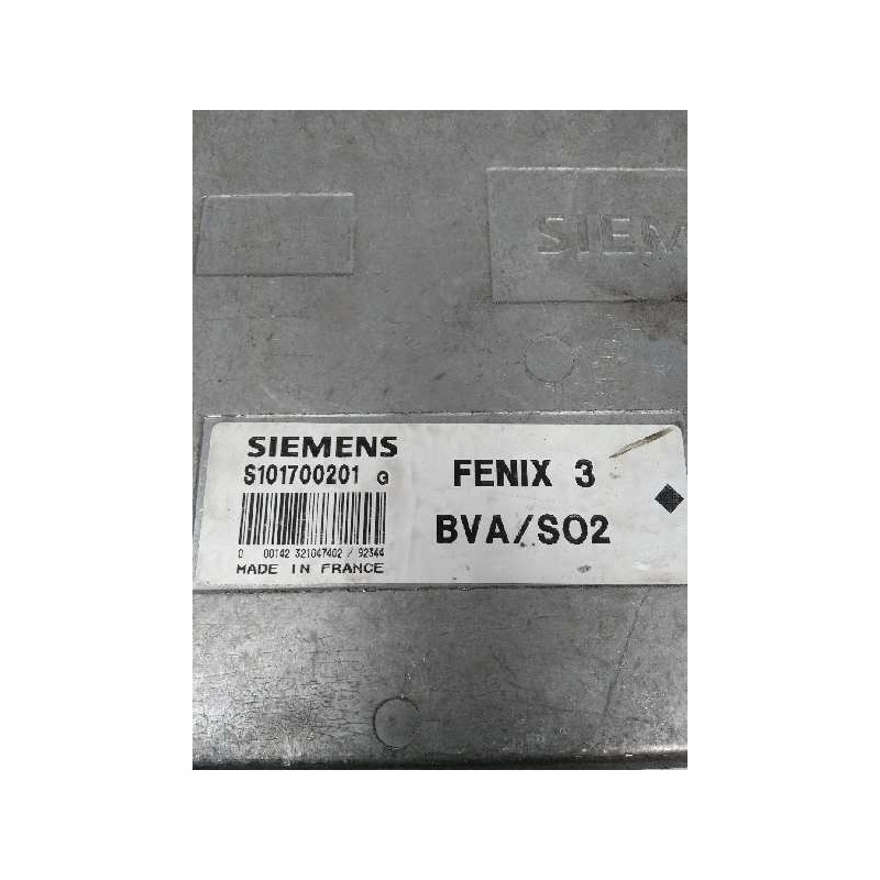 Recambio de centralita motor uce para peugeot 605 3.0 v6 cat referencia OEM IAM S101700201G FENIX3 BVAS02