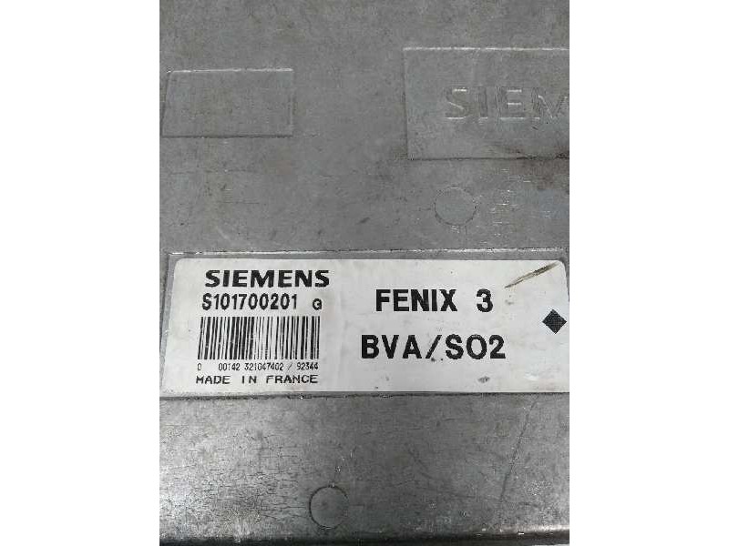 Recambio de centralita motor uce para peugeot 605 3.0 v6 cat referencia OEM IAM S101700201G FENIX3 BVAS02
