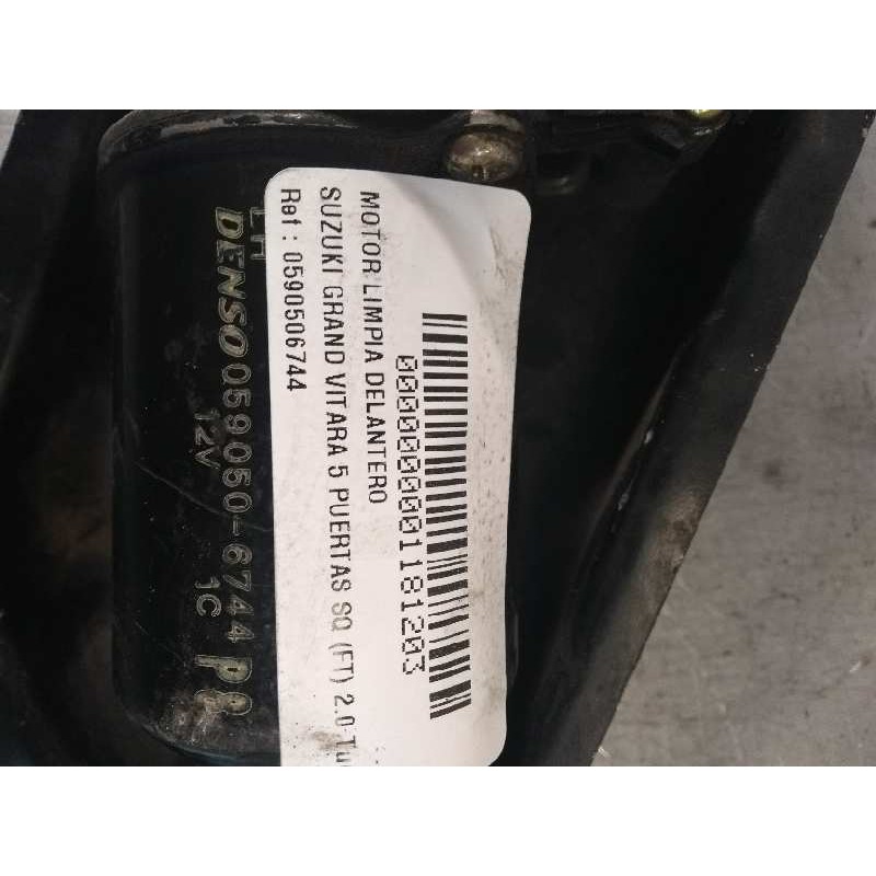 Recambio de motor limpia delantero para suzuki grand vitara 5 puertas sq (ft) 2.0 turbodiesel cat referencia OEM IAM 0590506744 