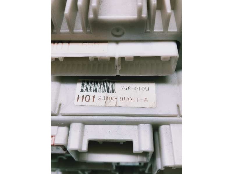 Recambio de cuadro instrumentos para peugeot 107 rc-line referencia OEM IAM 838000H011A H01655 