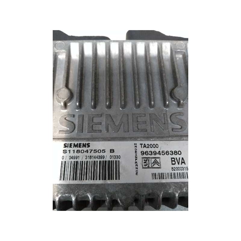 Recambio de centralita cambio automatico para peugeot 307 (s1) 1.6 16v cat referencia OEM IAM S118047505B 9639456380 TA2000 8200