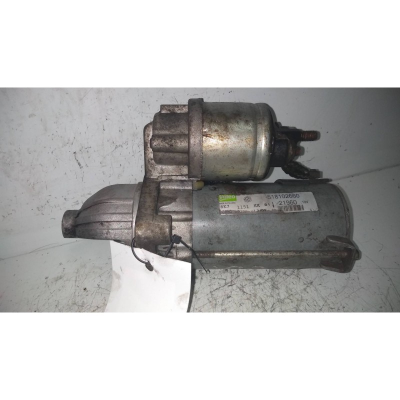 Recambio de motor arranque para fiat doblo cargo (223) 1.3 jtd referencia OEM IAM 518102660 21960 VALEO