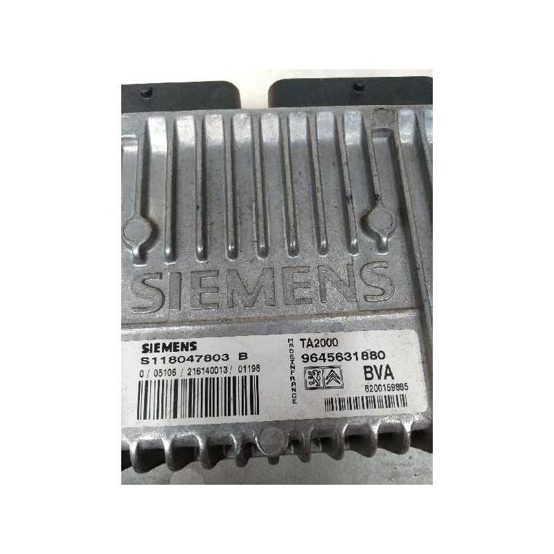 Recambio de centralita cambio automatico para peugeot 406 break (s1/s2) 2.0 hdi referencia OEM IAM S118047803B 9645631880 TA2000