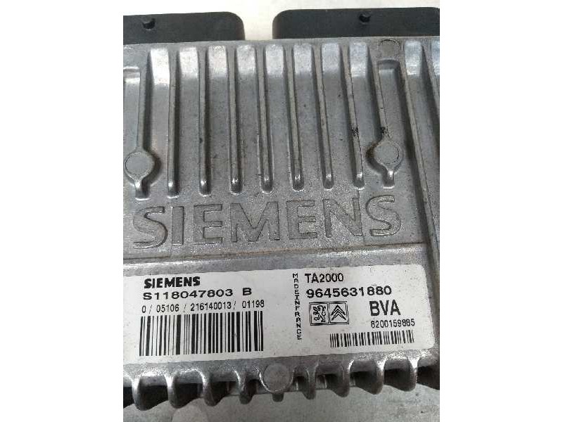 Recambio de centralita cambio automatico para peugeot 406 break (s1/s2) 2.0 hdi referencia OEM IAM S118047803B 9645631880 TA2000