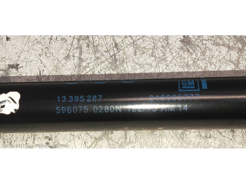 Recambio de amortiguadores capo para opel zafira tourer selective referencia OEM IAM 13395287  