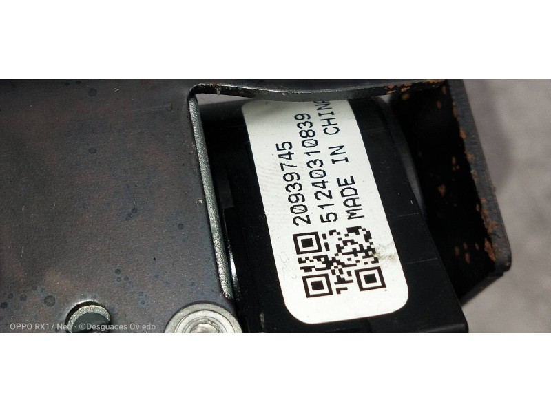 Recambio de conmutador de arranque para opel zafira tourer selective referencia OEM IAM 20939745  