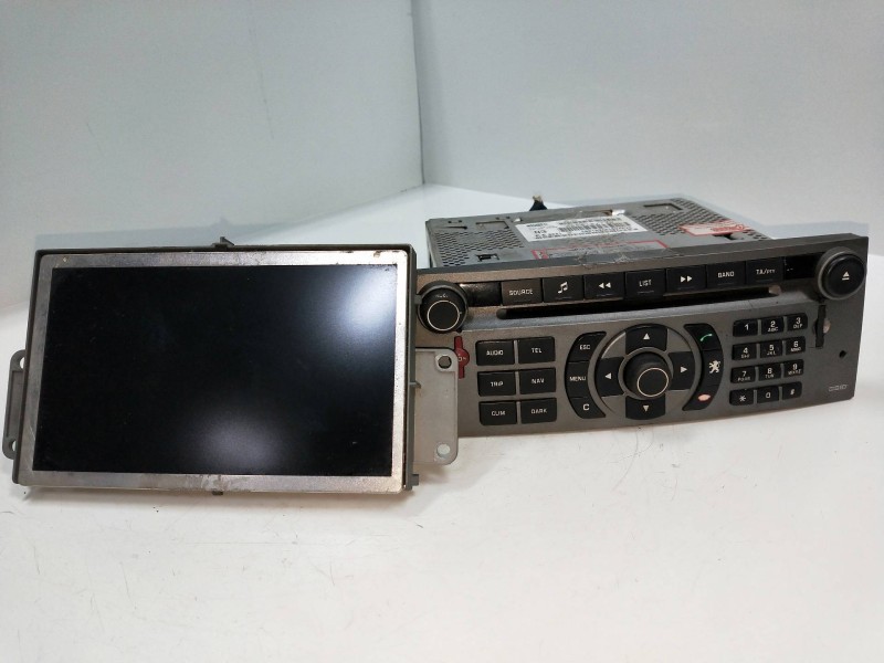 Recambio de sistema navegacion gps para peugeot 407 sw st sport pack referencia OEM IAM 9660384980 96601817YW 