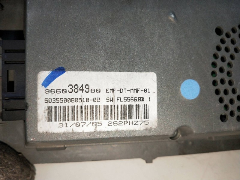 Recambio de sistema navegacion gps para peugeot 407 sw st sport pack referencia OEM IAM 9660384980 96601817YW 