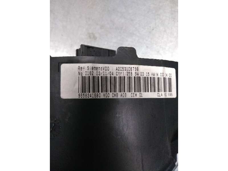 Recambio de cuadro instrumentos para peugeot 1007 1.4 hdi referencia OEM IAM 9658241680 A2C53106798 