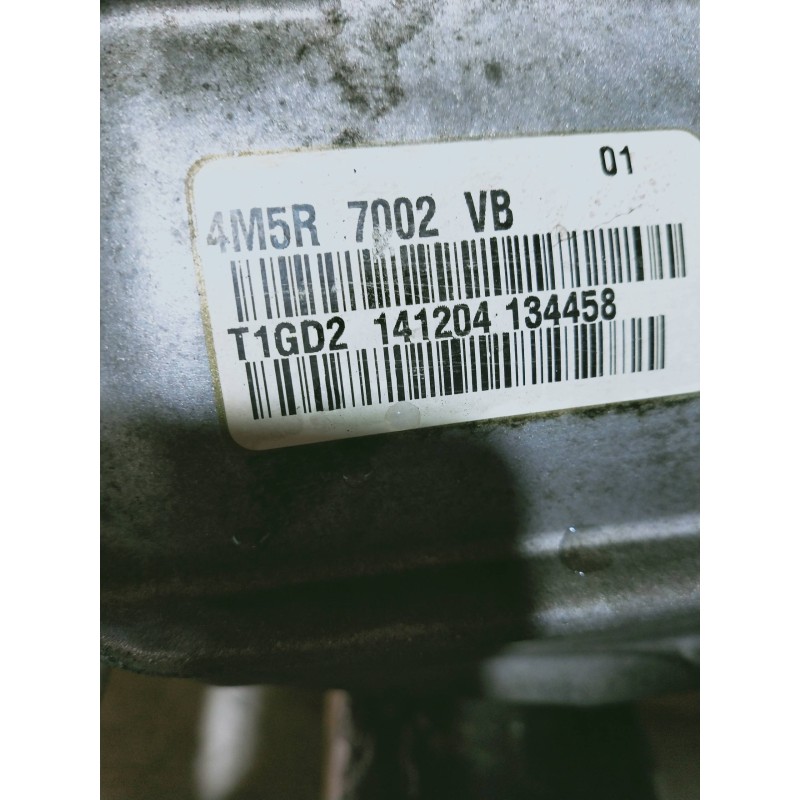Recambio de caja cambios para ford focus berlina (cap) sport referencia OEM IAM 4M5R7002VB T1GD2 141204 134458 5V