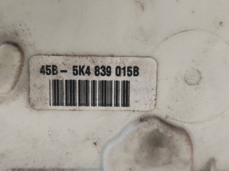 Recambio de motor cierre centralizado trasero izquierdo para volkswagen golf vi (5k1) advance referencia OEM IAM 5K4839015B  