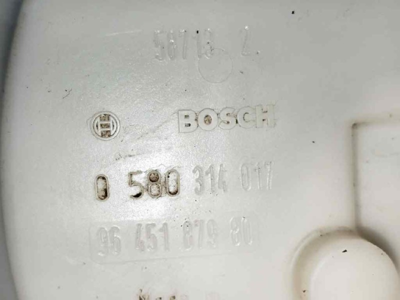 Recambio de bomba combustible para peugeot 1007 1.4 referencia OEM IAM 0580314017 9645187980 BOSCH AFORADOR