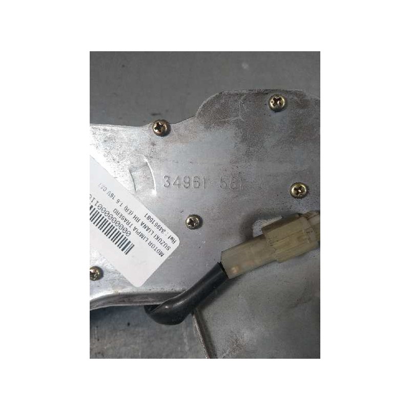 Recambio de motor limpia trasero para suzuki liana rh (er) 1.6 16v cat referencia OEM IAM 34961581  